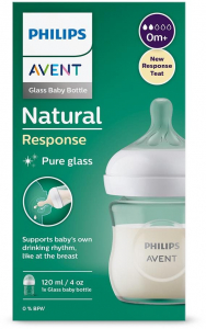 Philips AVENT Natural Response &uuml;veg 120 ml, 0 m+ cumis&uuml;veg - szoptat&oacute;s bab&aacute;knak 1 h&oacute;napos kort&oacute;l