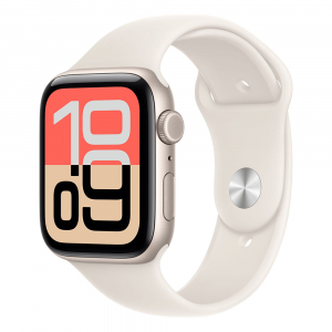 Apple Watch SE 3 GPS + Cellular 44mm Starlight Aluminium Case Starlight Sport Band - M/L (MEPF4MP/A)