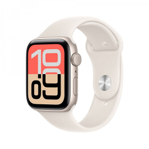 Apple Watch SE 3 GPS 40mm Starlight Aluminium Case Starlight Sport Band - M/L (MEH54MP/A)