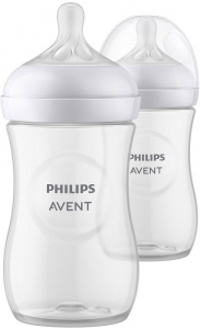 Philips AVENT Natural Response 260 ml, 1h+, 2 db cumis&uuml;veg - szoptat&oacute;s bab&aacute;knak 1 h&oacute;napos kort&oacute;l