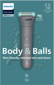 Philips Series 3000  trimmelő -  haszn&aacute;lhat&oacute; mellkas (BG3480/15)