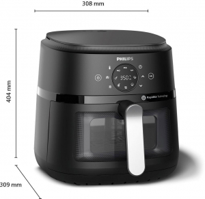 Philips 2000 Series Airfryer 6,2l XL Digit&aacute;lis kijelző  airfryer - forr&oacute;levegős fritőz (NA231/00)