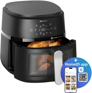 Philips 2000 Series Airfryer 6,2l XL Digit&aacute;lis kijelző  airfryer - forr&oacute;levegős fritőz (NA231/00)