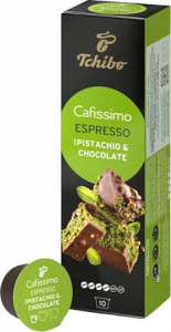 Tchibo K&aacute;v&eacute;kapszula, 10 db,  "Cafissimo Espresso Pistacchio Chocolate" (KHK1117)