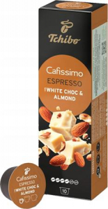 Tchibo K&aacute;v&eacute;kapszula, 10 db,  "Cafissimo Espresso White Choc Almond" (KHK1118)
