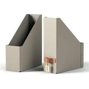 Leitz Iratpapucs, karton, 100 mm,  "Puro", homokb&eacute;zs (E24710012)