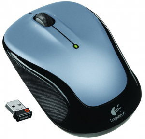 Logitech M325 vezeték nélküli optikai egér szürke (910-002334)