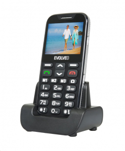 Evolveo EasyPhone XD EP-600 mobiltelefon fekete