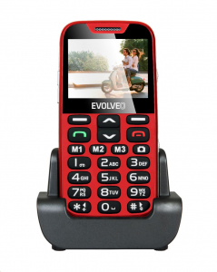 Evolveo EasyPhone XD EP-600 mobiltelefon piros
