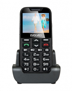 Evolveo EasyPhone XD EP-600 mobiltelefon fekete