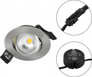 EVN LED-es be&eacute;p&iacute;thető l&aacute;mpa LED 6 W Nemesac&eacute;l (S061302)
