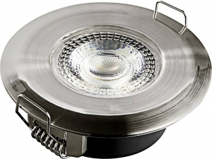 Heitronic DL7202 LED-es be&eacute;p&iacute;thető l&aacute;mpa LED Fixen be&eacute;p&iacute;tett LED-es 5 W Nikkel (500668)