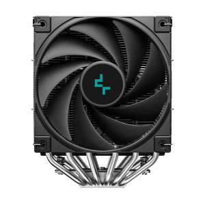 Deepcool CPU Cooler -  (28 dB; max, 117,21 m3/h; 4pin csatlakoz&oacute;, 6 db heatpipe, 2x12cm, PWM, RGB) (R-AK620-BKADMN-GJD)