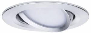 Paulmann LED-es mennyezeti l&aacute;mpa, LED-es be&eacute;p&iacute;thető l&aacute;mpa 6 W alum&iacute;nium (csavart) (92435)