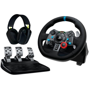 Logitech G29 EU + G435 - BLACK - USB - PLUGC - EMEA-914 - EU (991-000539)