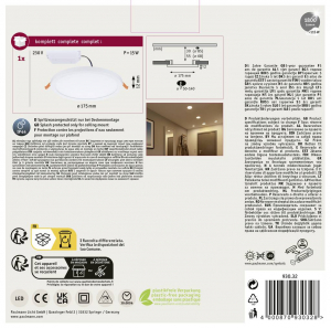 Paulmann AREO VariFit LED-es be&eacute;p&iacute;thető panel LED 13 W Feh&eacute;r (93032)