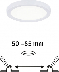 Paulmann AREO VariFit LED-es be&eacute;p&iacute;thető panel LED 6.5 W Feh&eacute;r (93035)