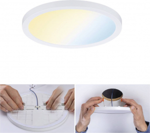 Paulmann AREO VariFit TuneW Zigbee LED-es be&eacute;p&iacute;thető panel LED 13 W Feh&eacute;r (93043)