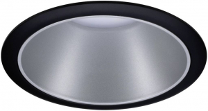 Paulmann LED-es be&eacute;p&iacute;thető l&aacute;mpa GU10 Fekete (matt), Ez&uuml;st (93397)
