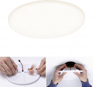 Paulmann Veluna VariFit LED-es be&eacute;p&iacute;thető panel LED 15 W Selyem (95386)