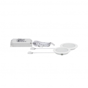 Paulmann LED-es be&eacute;p&iacute;thető l&aacute;mpa 2 r&eacute;szes k&eacute;szlet Feh&eacute;r (matt) (99921)