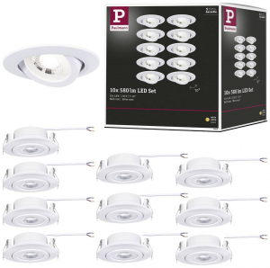Paulmann Be&eacute;p&iacute;thető l&aacute;mpa LED 4.8 W Feh&eacute;r (matt) (99996)