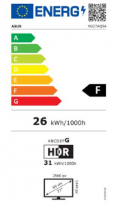 27" Asus TUF Gaming VG27AQ5A monitor