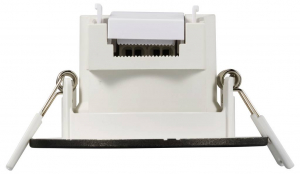 Sygonix LED-es be&eacute;p&iacute;thető l&aacute;mpa 3 r&eacute;szes k&eacute;szlet LED LED 5.5 W Fekete (SY-6418010)