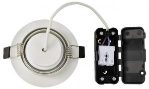 Sygonix LED-es be&eacute;p&iacute;thető l&aacute;mpa 3 r&eacute;szes k&eacute;szlet EEK: F (A - G) LED 5.5 W Feh&eacute;r (SY-6610778)
