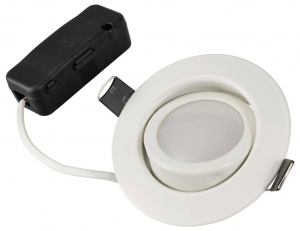 Sygonix LED-es be&eacute;p&iacute;thető l&aacute;mpa 3 r&eacute;szes k&eacute;szlet EEK: F (A - G) LED 5.5 W Feh&eacute;r (SY-6610778)