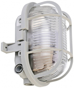 Deko Light Syrma Oval Grau  K&uuml;lt&eacute;ri mennyezeti l&aacute;mpa, K&uuml;lt&eacute;ri fali l&aacute;mpa E27 Sz&uuml;rke (401013)
