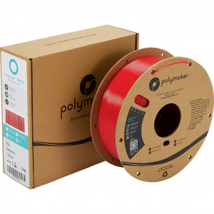 Polymaker PolyLite 3D nyomtat&oacute;sz&aacute;l PETG hő&aacute;ll&oacute;, nagy szak&iacute;t&oacute;szil&aacute;rds&aacute;g 1.75 mm 1000 g Piros 1 db (PB01004)