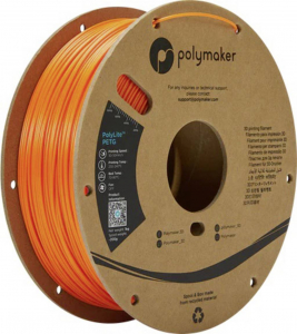 Polymaker PolyLite 3D nyomtat&oacute;sz&aacute;l PETG hő&aacute;ll&oacute;, nagy szak&iacute;t&oacute;szil&aacute;rds&aacute;g 1.75 mm 1000 g Narancs 1 db (PB01009)