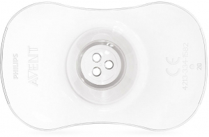 Philips AVENT S mellbimb&oacute;v&eacute;dő, 2 db mellbimb&oacute;v&eacute;dő extra l&aacute;gy szilikonb&oacute;l