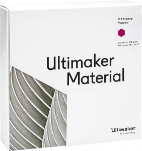 Ultimaker 3D nyomtat&oacute;sz&aacute;l PLA műanyag 2.85 mm 750 g B&iacute;bor 1 db (1617)