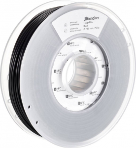 Ultimaker Tough PLA 3D nyomtat&oacute;sz&aacute;l Tough PLA 2.85 mm 750 g Fekete 1 db (202300)