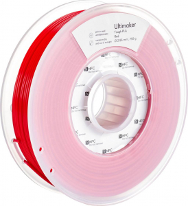Ultimaker Tough PLA 3D nyomtat&oacute;sz&aacute;l Tough PLA 2.85 mm 750 g Piros 1 db (202302)