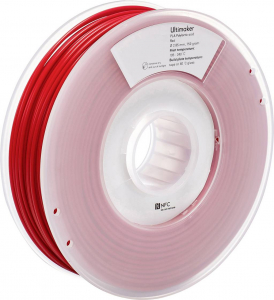 Ultimaker 3D nyomtat&oacute;sz&aacute;l PLA műanyag 2.85 mm 750 g Piros 1 db (PLA - M0751 Red 750 - 211399)