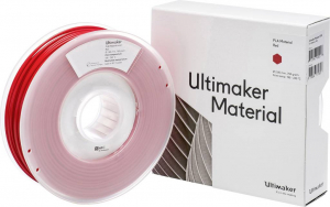 Ultimaker 3D nyomtat&oacute;sz&aacute;l PLA műanyag 2.85 mm 750 g Piros 1 db (PLA - M0751 Red 750 - 211399)