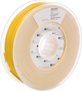 Ultimaker 9 3D nyomtat&oacute;sz&aacute;l PLA műanyag 2.85 mm 750 g S&aacute;rga 1 db (PLA - M0751 Yellow 750 - 21139)