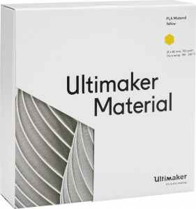 Ultimaker 9 3D nyomtat&oacute;sz&aacute;l PLA műanyag 2.85 mm 750 g S&aacute;rga 1 db (PLA - M0751 Yellow 750 - 21139)