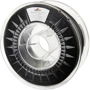 Spectrum PET-G Carbon 3D nyomtat&oacute;sz&aacute;l PETG Compound Sz&eacute;nsz&aacute;l erős&iacute;t&eacute;sű, Matt 1.75 mm 1000 g Fekete, Karbon 1 db (80468)