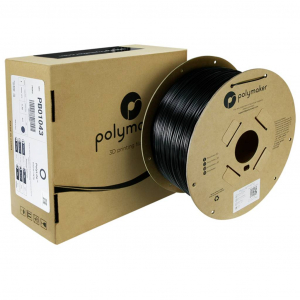 Polymaker 6938936707271 3D nyomtat&oacute;sz&aacute;l PETG hő&aacute;ll&oacute;, nagy szak&iacute;t&oacute;szil&aacute;rds&aacute;g 1.75 mm 3000 g Fekete PolyLite 1 db (PB01043)