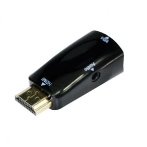 Gembird Cablexpert HDMI --> VGA adapter single port + audio (A-HDMI-VGA-02)