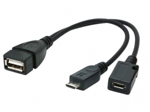 Gembird Cablexpert USB OTG AF + Micro BF --> Micro BM 15cm (A-OTG-AFBM-04)
