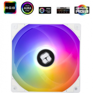 Thermalright rendszerhűtő ventil&aacute;tor feh&eacute;r (TL-C12CW-S)