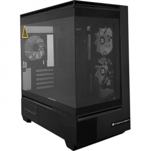 Thermalright TL-M10 táp nélküli MT Mini Tower számítógépház fekete (TL-M10 BLACK)