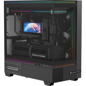 Thermalright TL-M10 táp nélküli MT Mini Tower számítógépház fekete (TL-M10 BLACK)