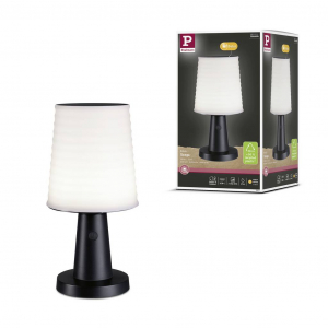 Paulmann Ilanga  Napelemes asztali l&aacute;mpa LED 2.1 W Antracit (94611)