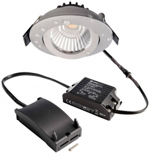 Deko Light Dione IP DTW LED-es be&eacute;p&iacute;thető l&aacute;mpa EEK: F (A - G) LED Fixen be&eacute;p&iacute;tett LED-es 8.5 W Ez&uuml;st (565404)